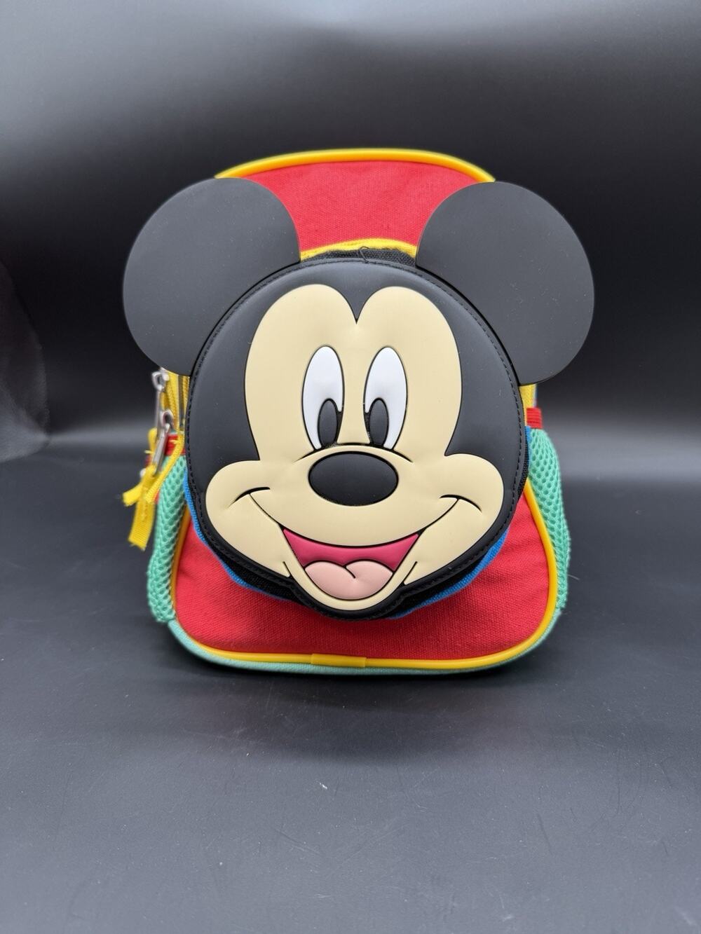 Disney Mickey Mouse Kids Mini Backpack 3D Face Ears Red Blue Target 2021